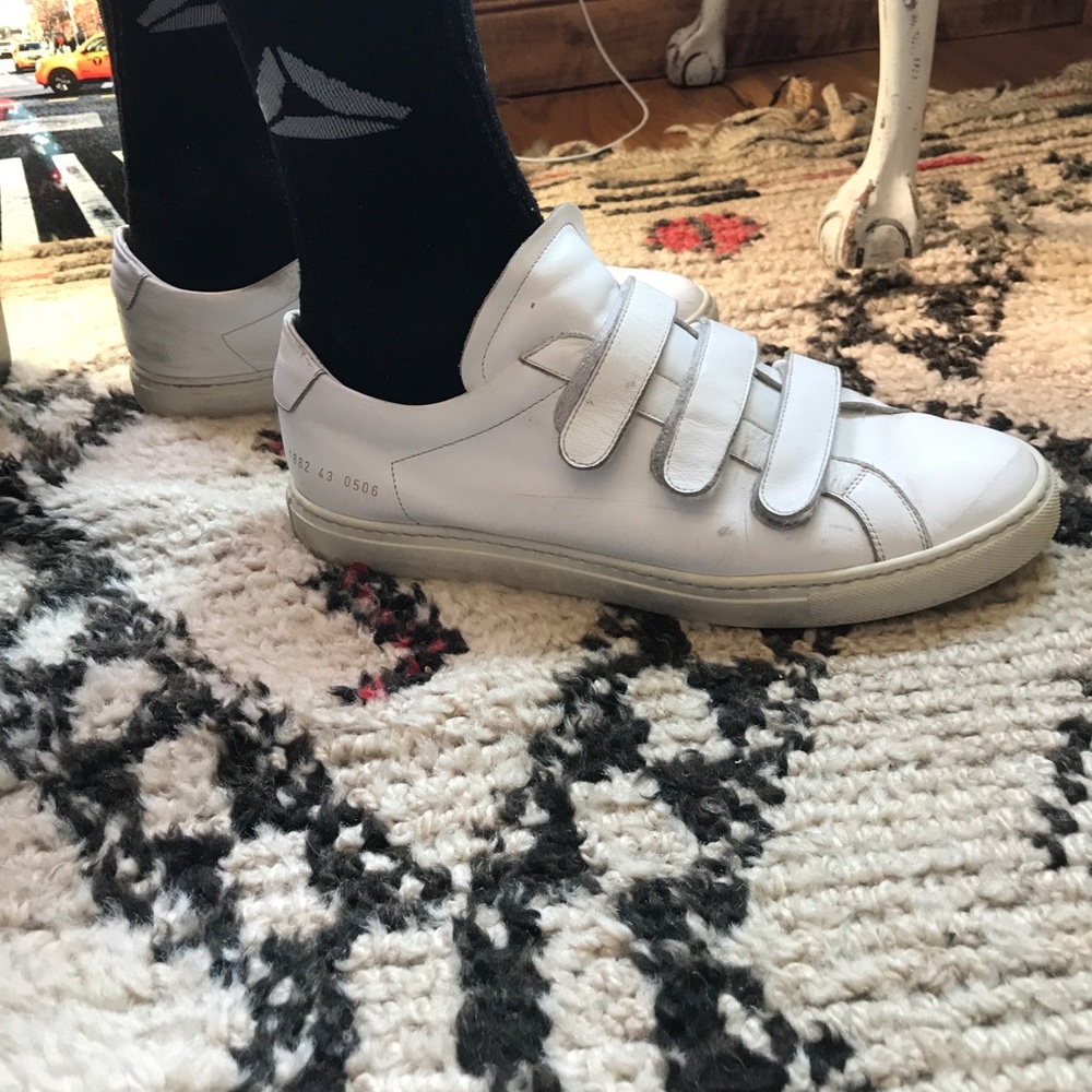 Common Projects - Velcro White Achilles
